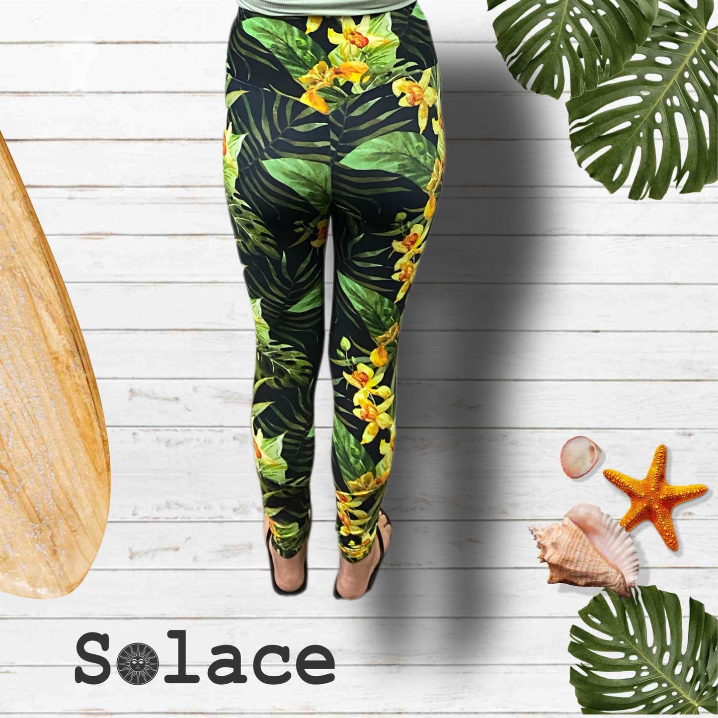 Solace Tofo Mystic print full length leggings