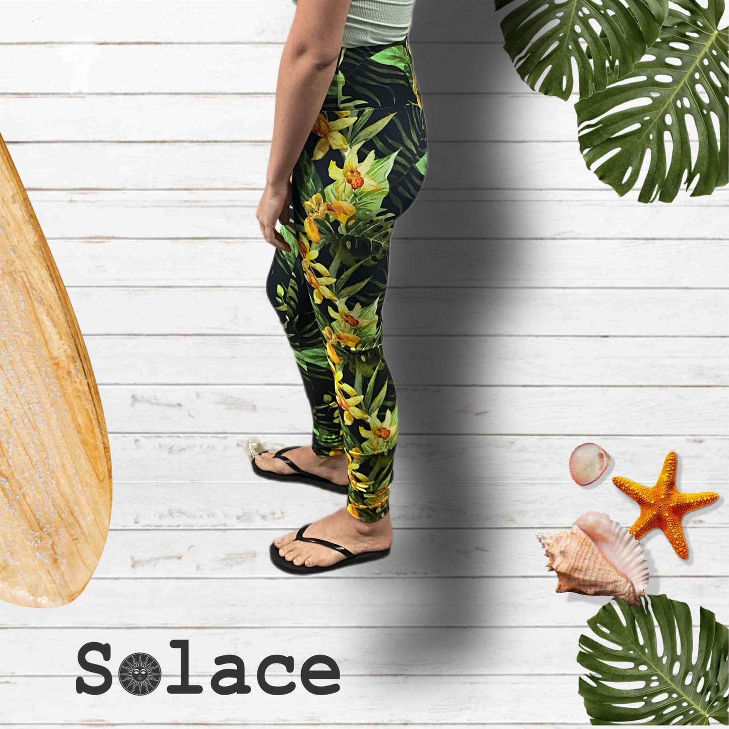 Solace Tofo Mystic print full length leggings