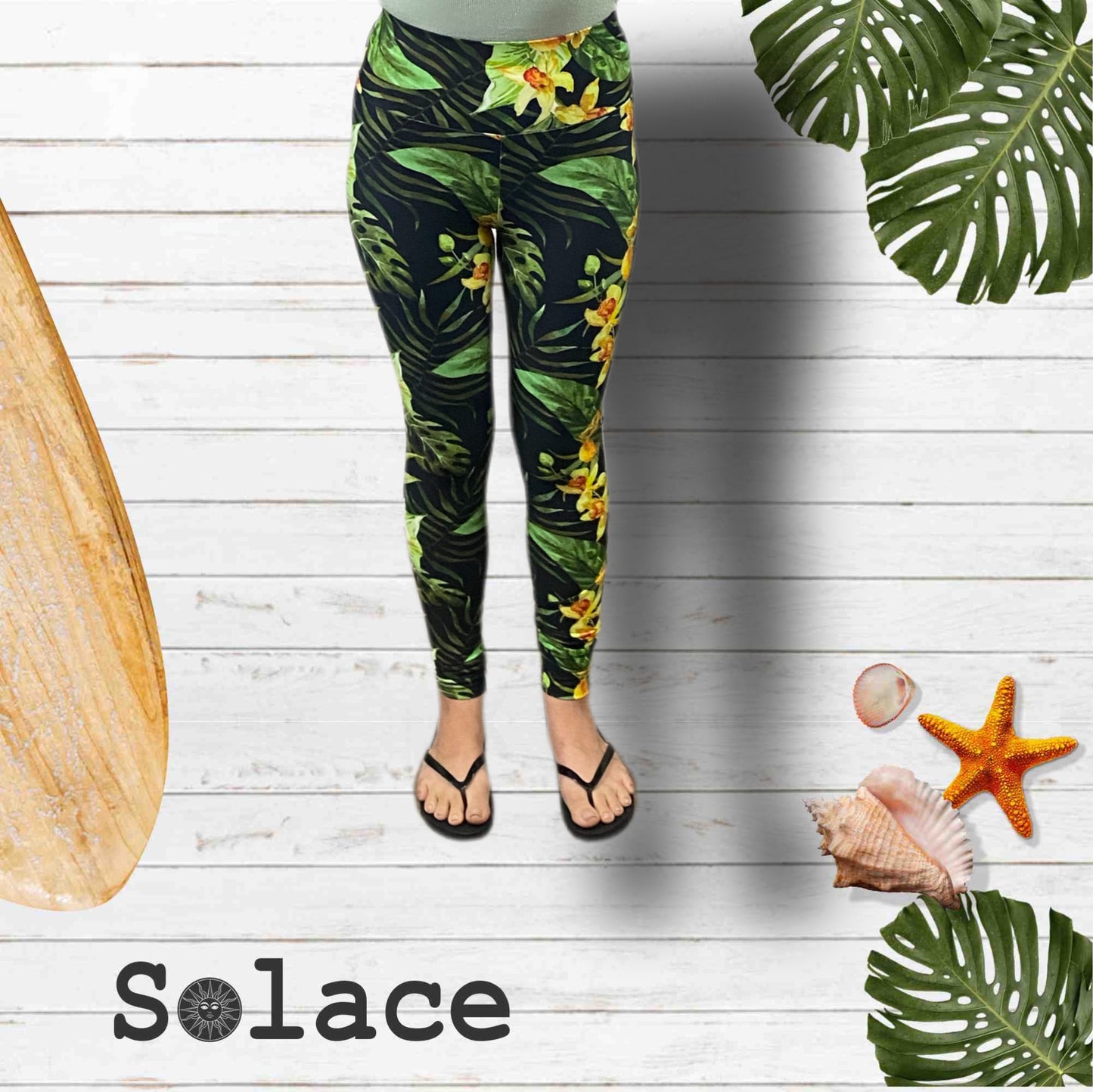 Solace Tofo Mystic print full length leggings
