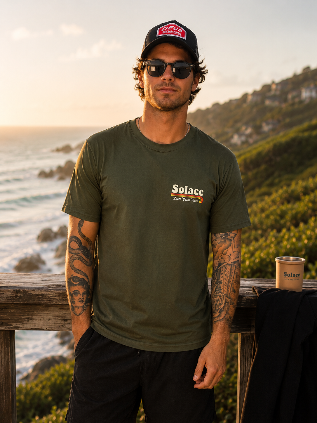 Solace Amigos Surf Tee - South Coast Vibes