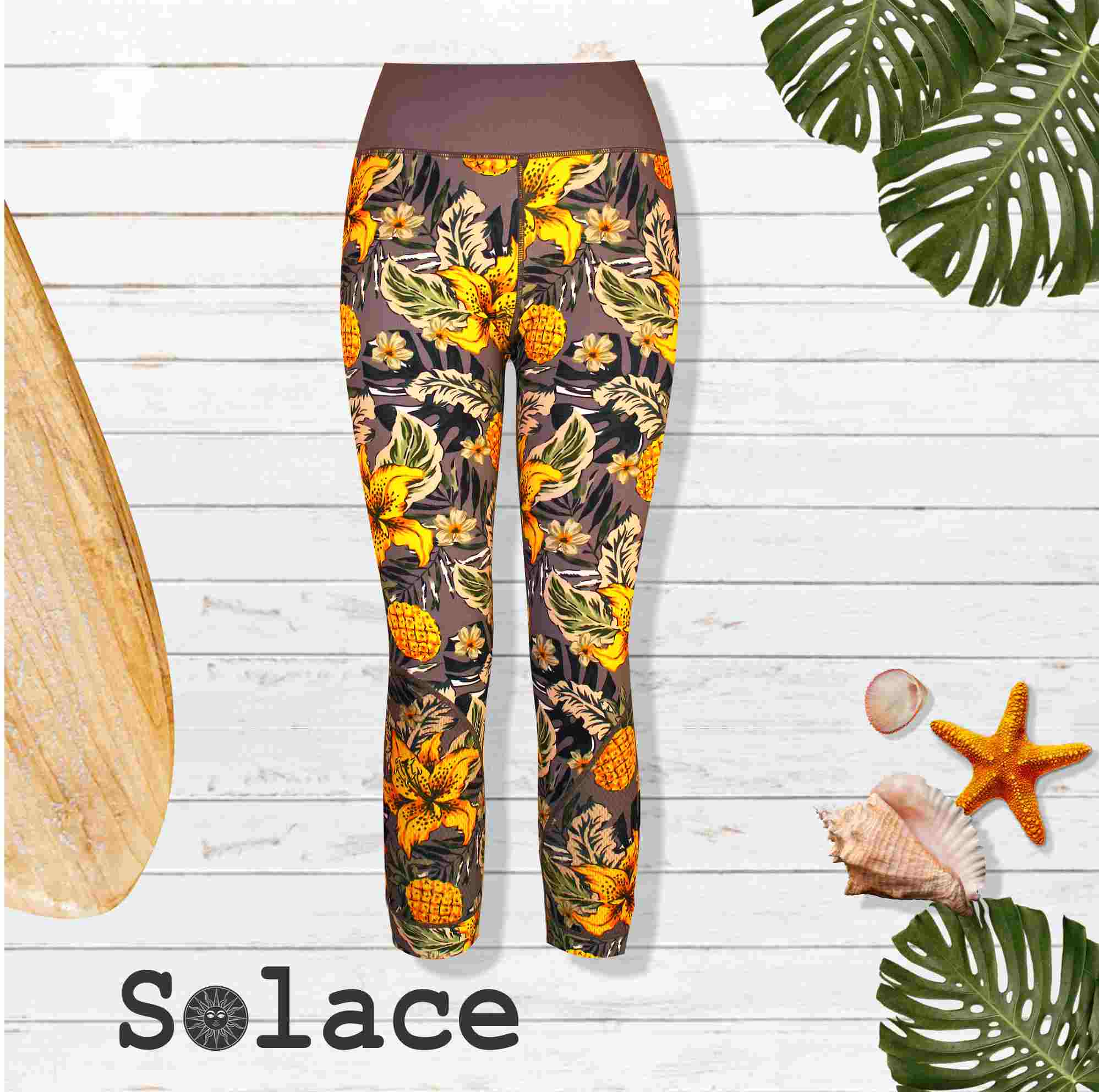 Solace Sunday Print Three Quarter Leggings – The Solace Life