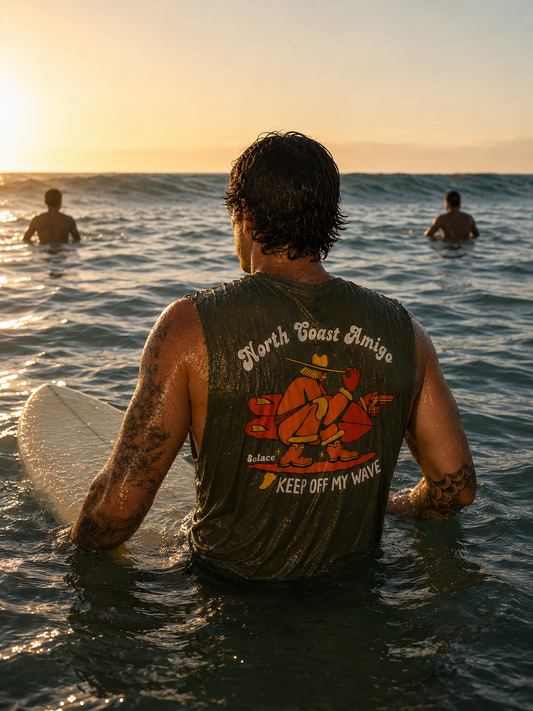 Solace North Coast Amigo Deep Cut Off Vest