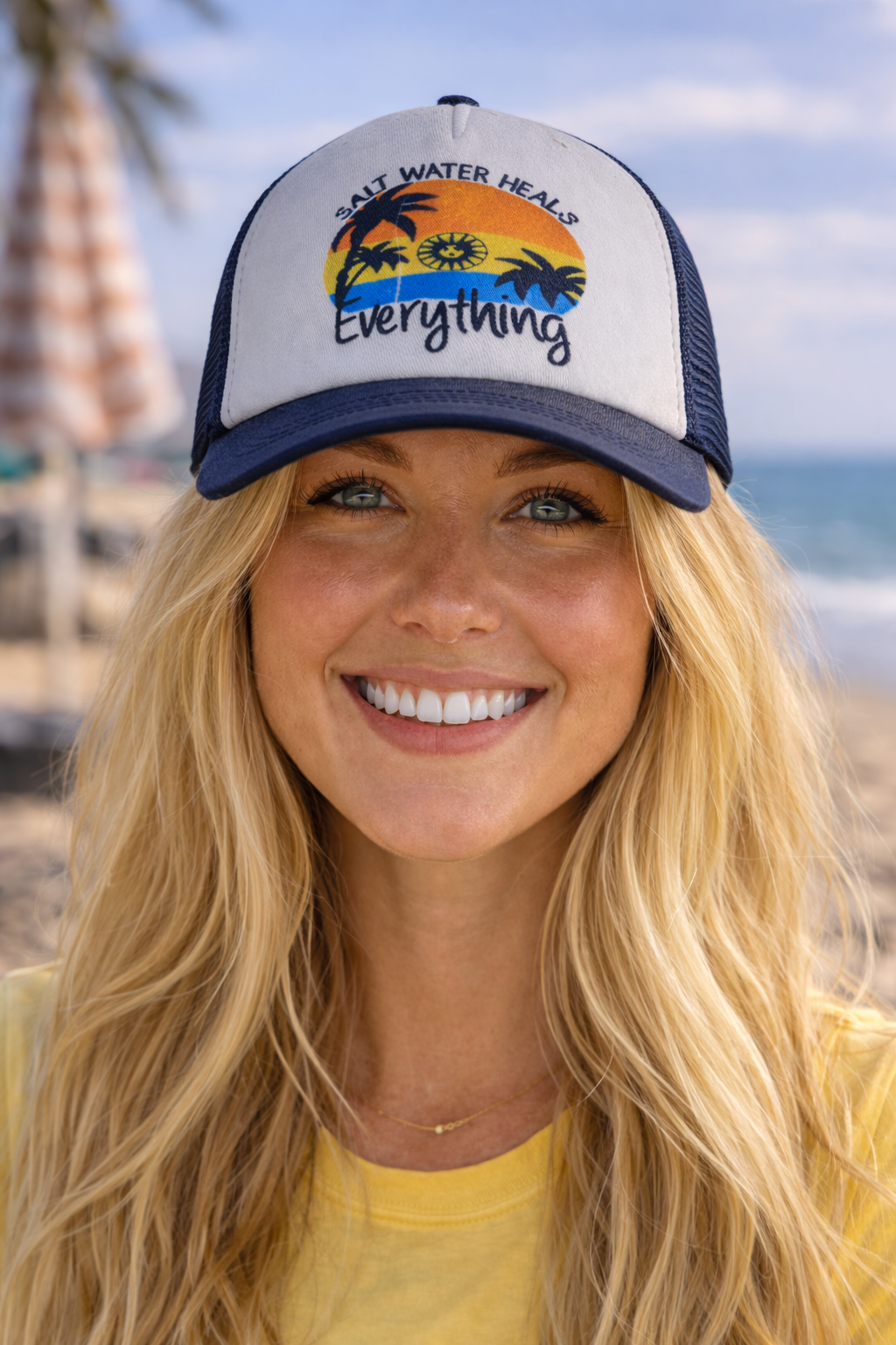 Solace Salt Water Heals Everything Tucker Cap