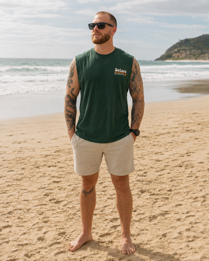 Solace South African Amigo Deep Cut Off Vest