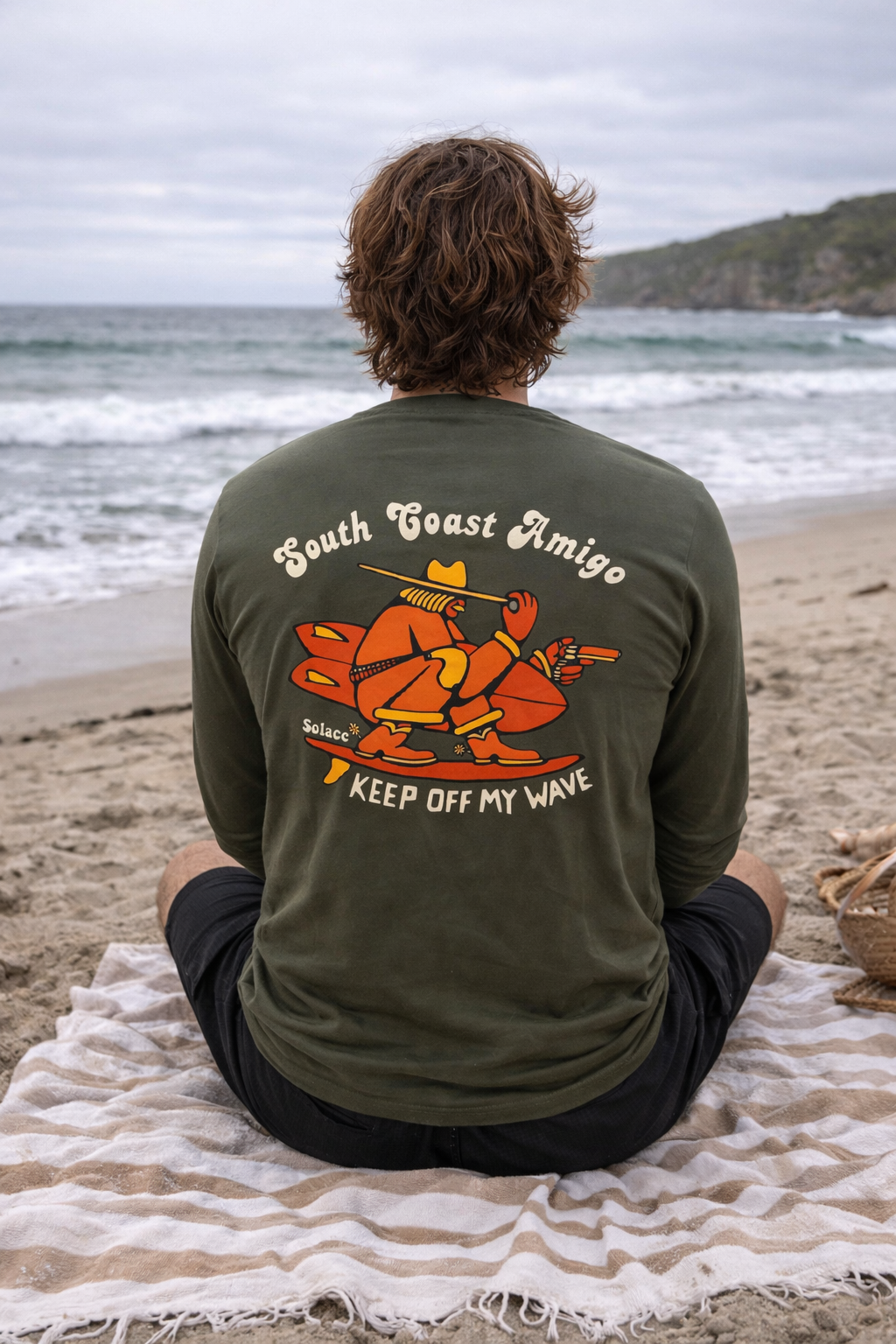 Solace Amigos Long Sleeved Tee - South Coast Vibes