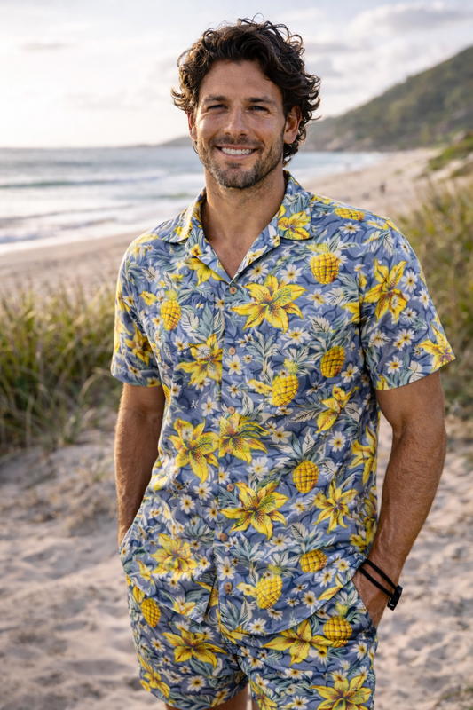 Solace Men's Sunday Button up Shirt