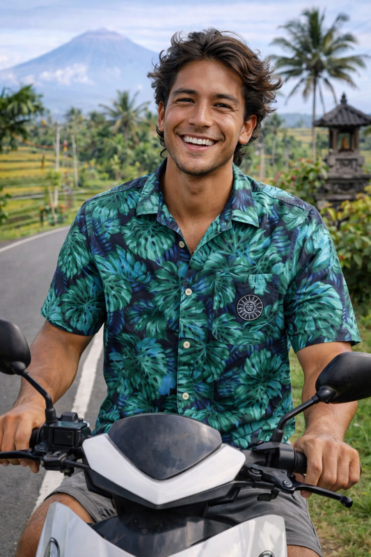 Solace Men's Jungle Fever Button up Shirt