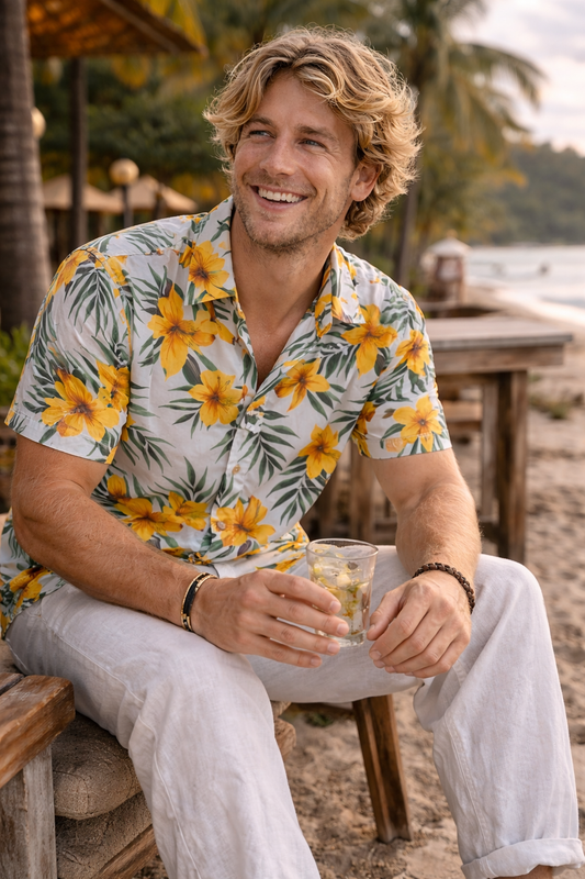 Solace Men's Mahalo Button up Shirt