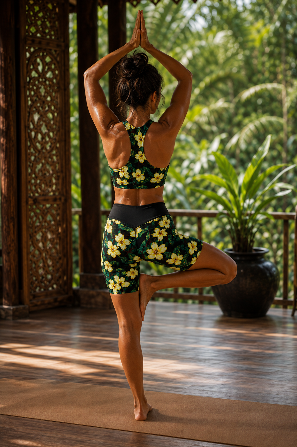 Solace Ohana High-Waisted Bike Shorts