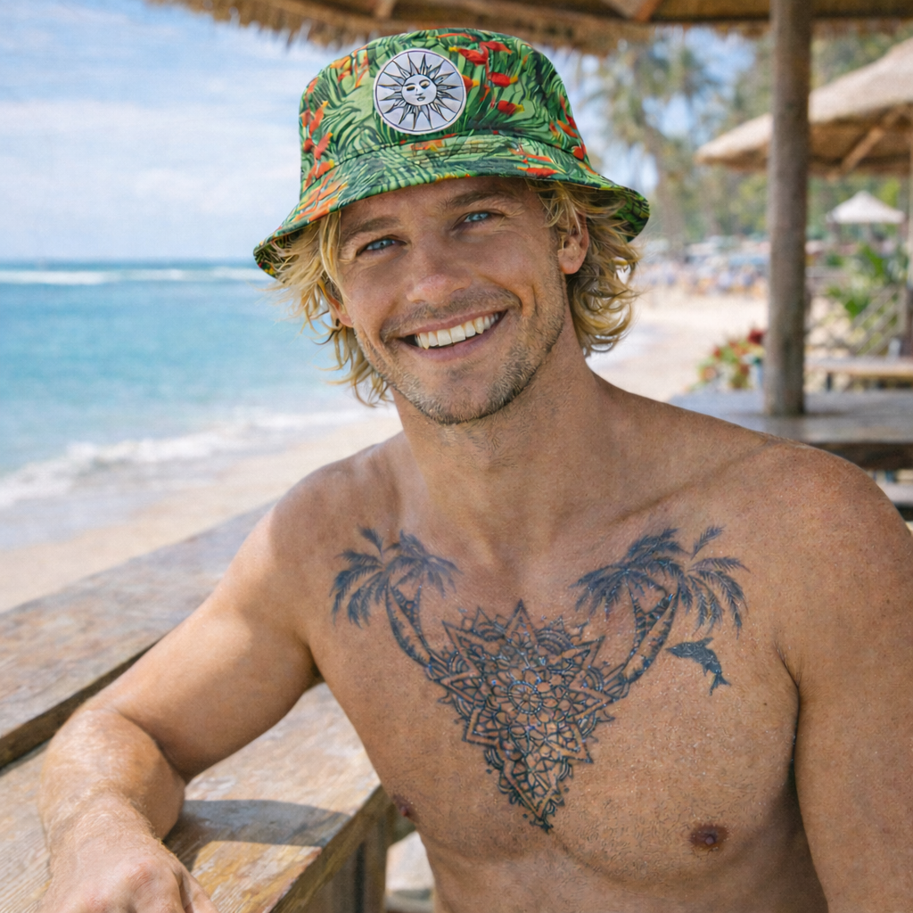 Solace Reversible Bucket Hat - Lanai