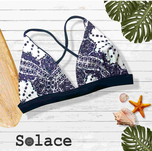 solace Santorini bikini top