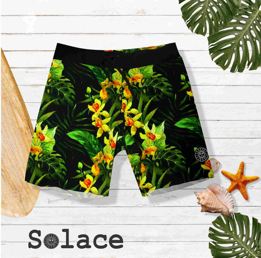 solace Tofu Mystic board shorts back